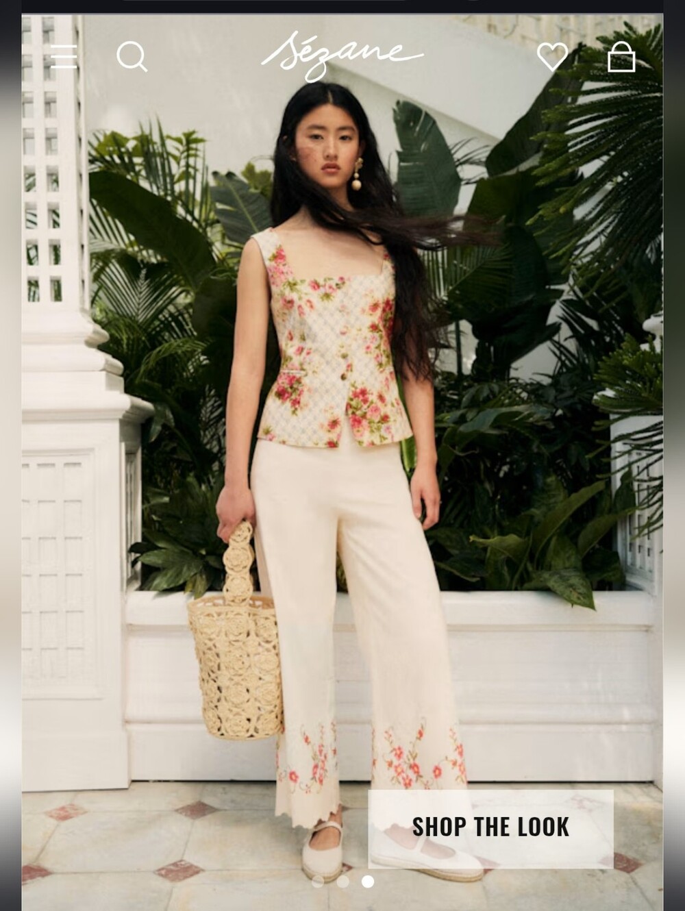 NWT Sézane x Andion Zelinda Blouse - Picture 3 of 3